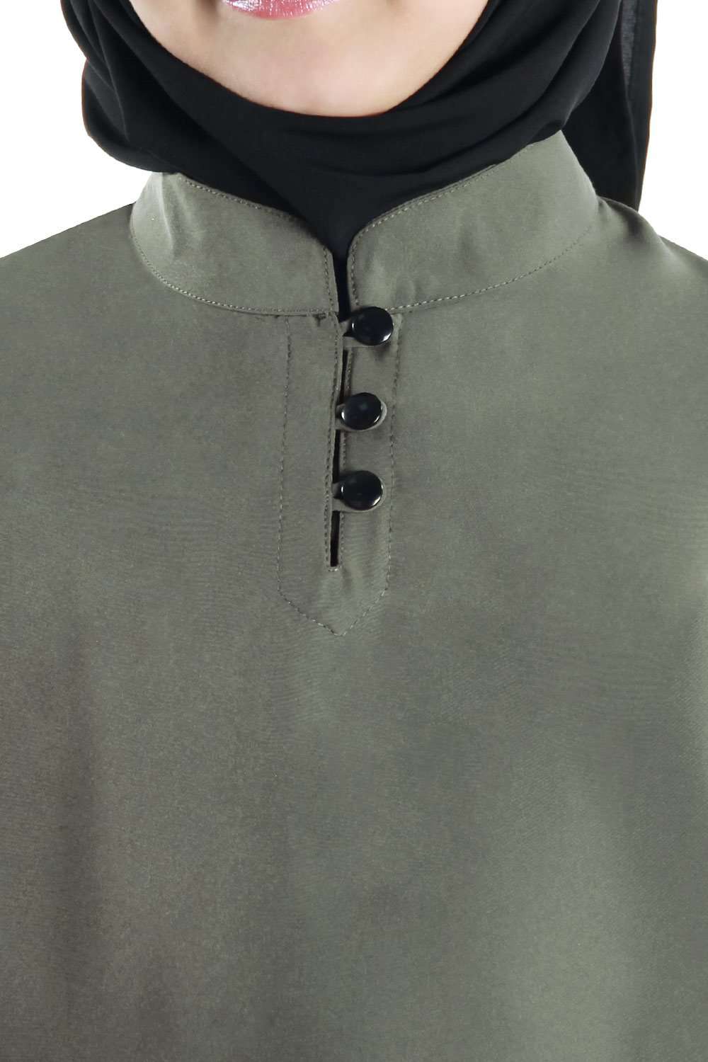 Shadha Girls Islamic Abaya Dress for Kids - Modest Muslim Prayer Outfit for School, Mosque & Special Occasions