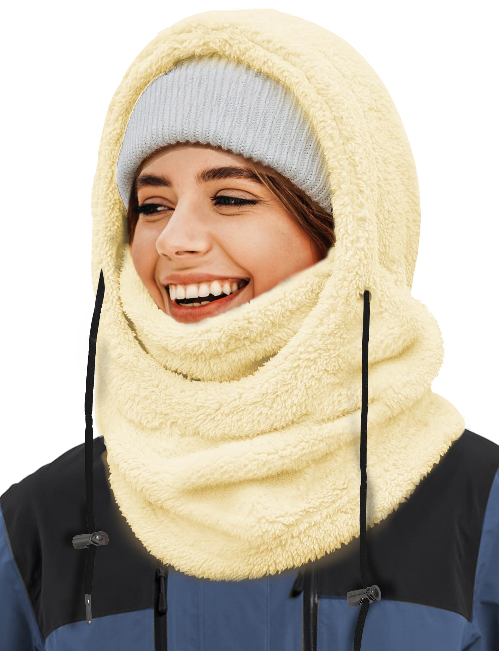 Balaclava Face Mask for Men & Women - Windproof Fleece Ski Mask, Winter Hat & Neck Warmer - Perfect for Skiing, Snowboarding, Motorcycling & Outdoor Activities