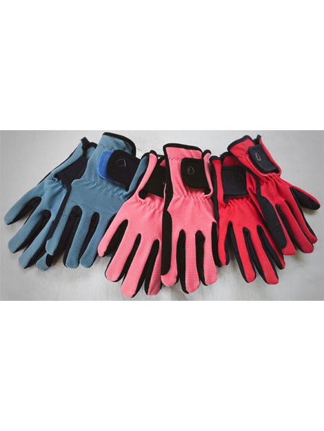 Kids' Two-Tone Everyday Riding Gloves - Breathable & Comfortable for Biking, Scooters & Outdoor Play | Perfect for Boys and Girls