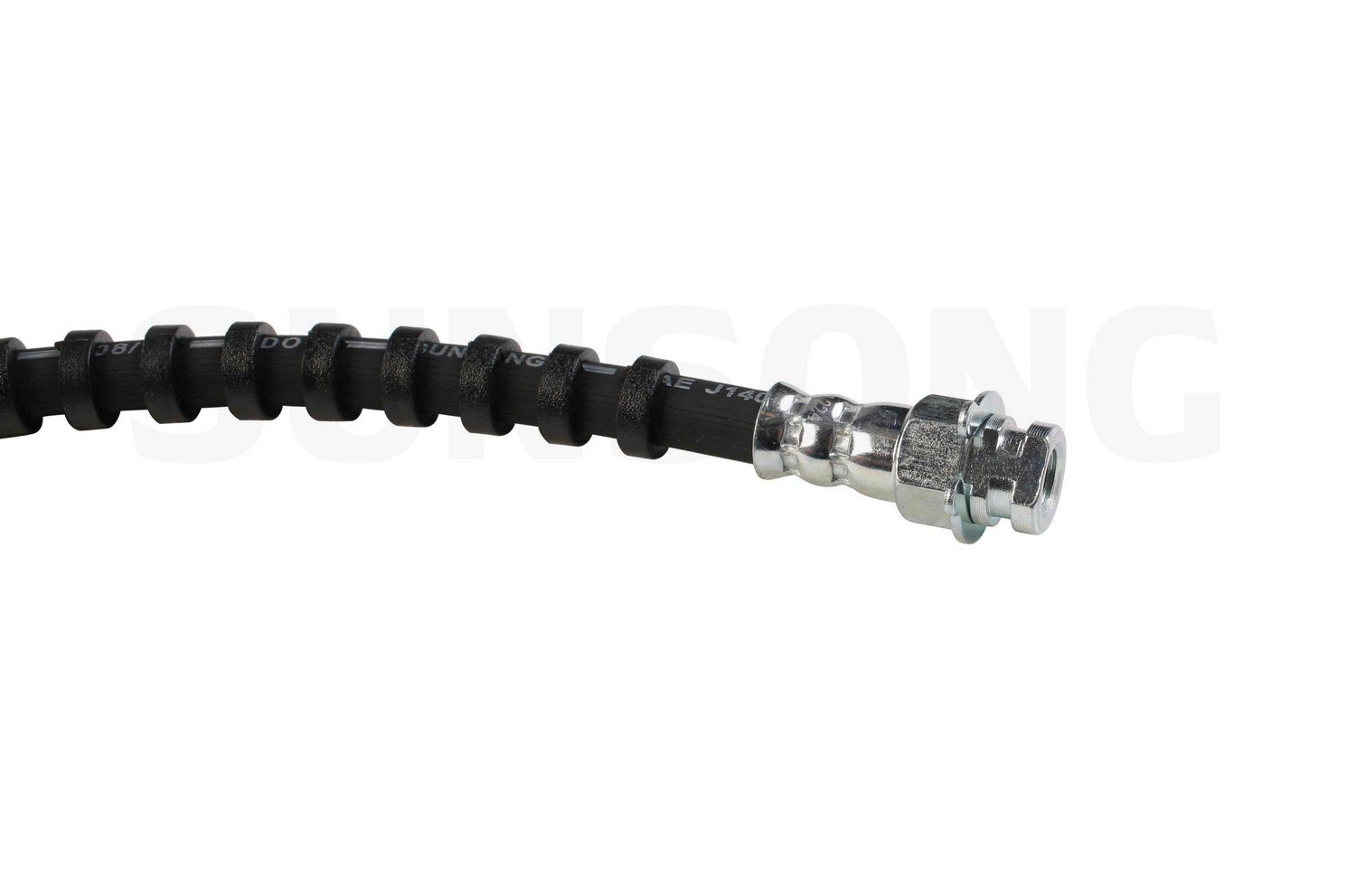 Sunsong 2201207 Brake Hydraulic Hose Replacement - High Performance Brake Line for Trucks & SUVs - Durable DOT Approved Braking System Hose for Off-Road, Towing & Heavy Duty Use