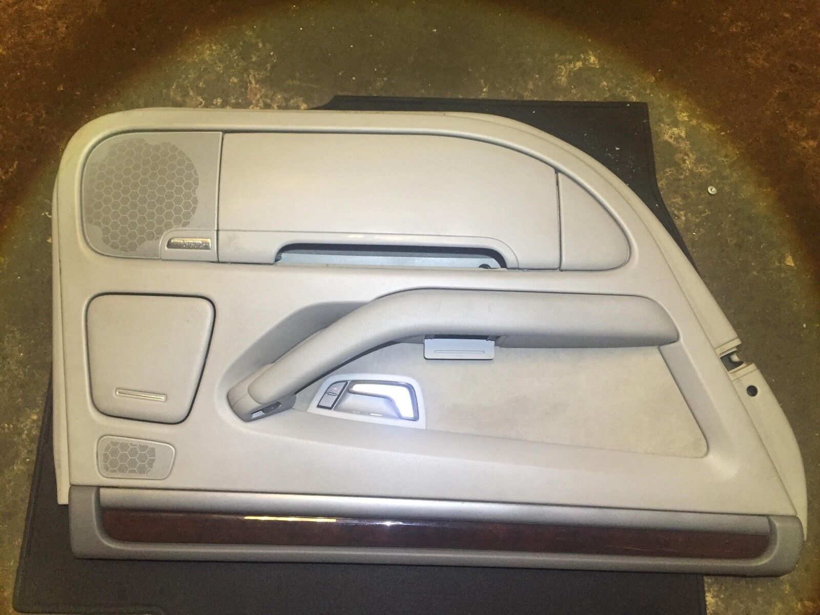 2004-2009 Audi A8L Rear Left Door Trim Panel - Genuine OEM Replacement Part for Driver Side - Perfect for Interior Repair & Restoration Projects