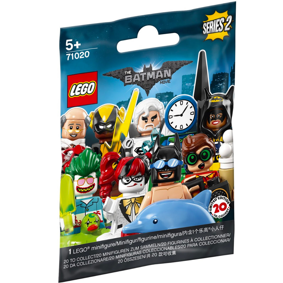 The BATMAN Movie Series 2 LEGO Minifigure Random Bag - Collectible Building Toys for Kids & Adults - Perfect for Play, Display, and Gift Giving
