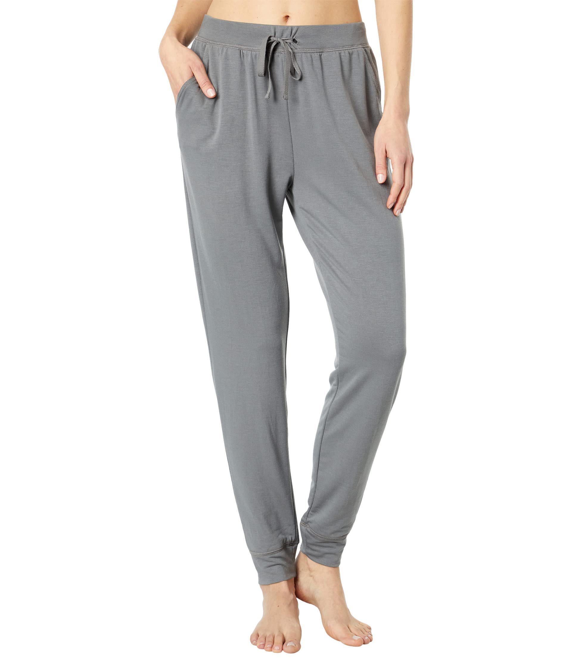 Yummie Women's French Terry Slim Leg Lounge Jogger Pants - Soft Stretchy Comfortable Casual Wear for Yoga, Home, Travel & Everyday Relaxation