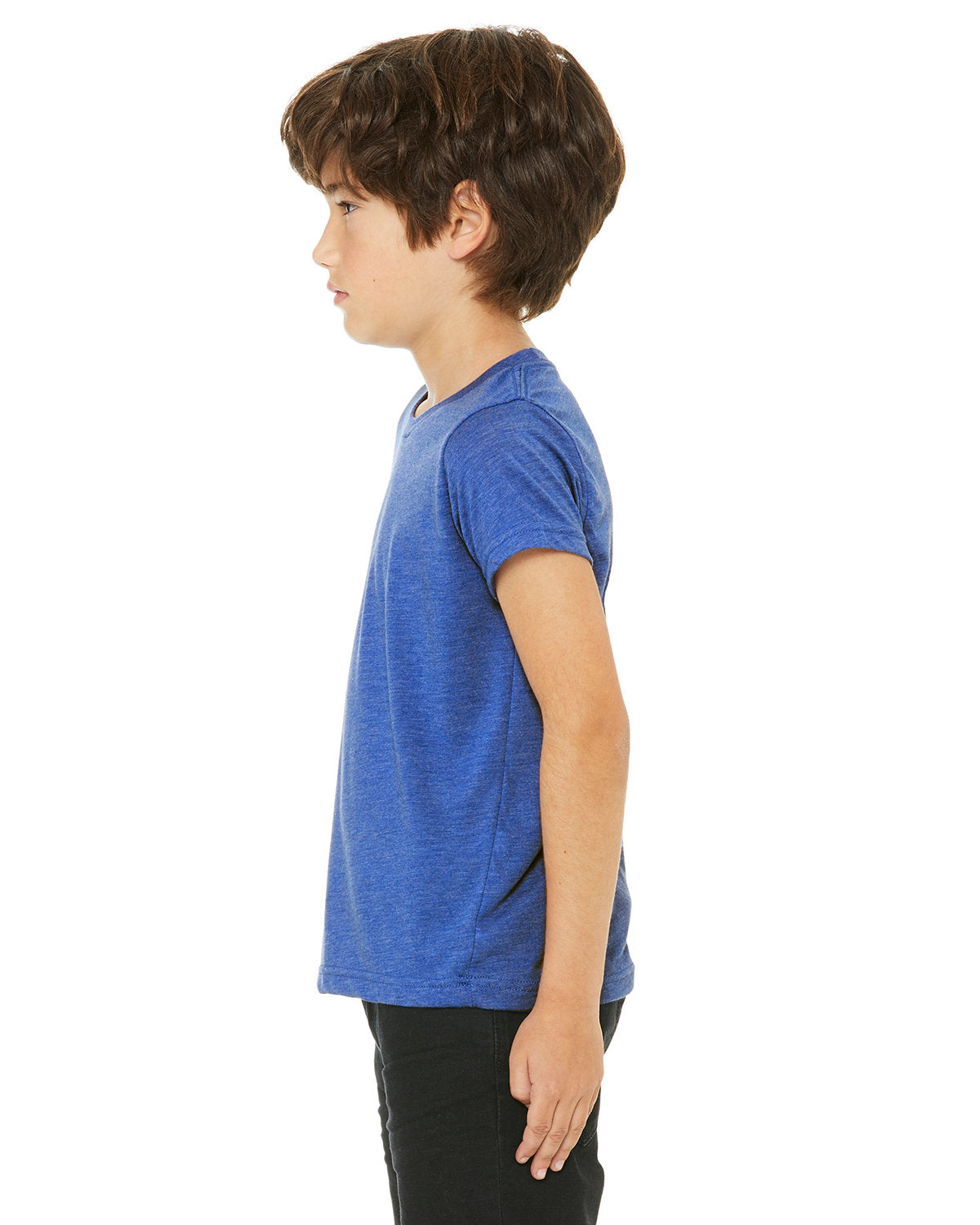 Bella + Canvas 3413Y Youth Tri-Blend Short Sleeve T-Shirt - Soft & Comfortable Kids Tee for School, Sports & Everyday Wear