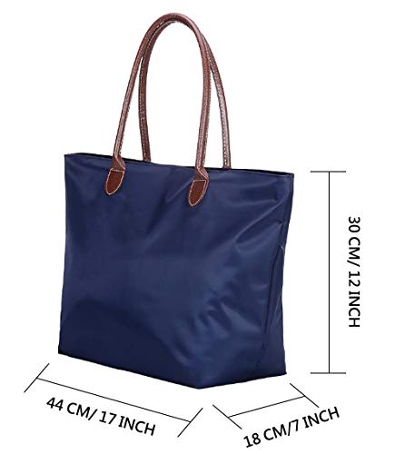 Stylish Women's Tote Bag with Top Handle - 17 Inch Water Resistant Satchel Handbag for Work, Travel & Daily Use | Perfect Office Purse & Weekend Carryall