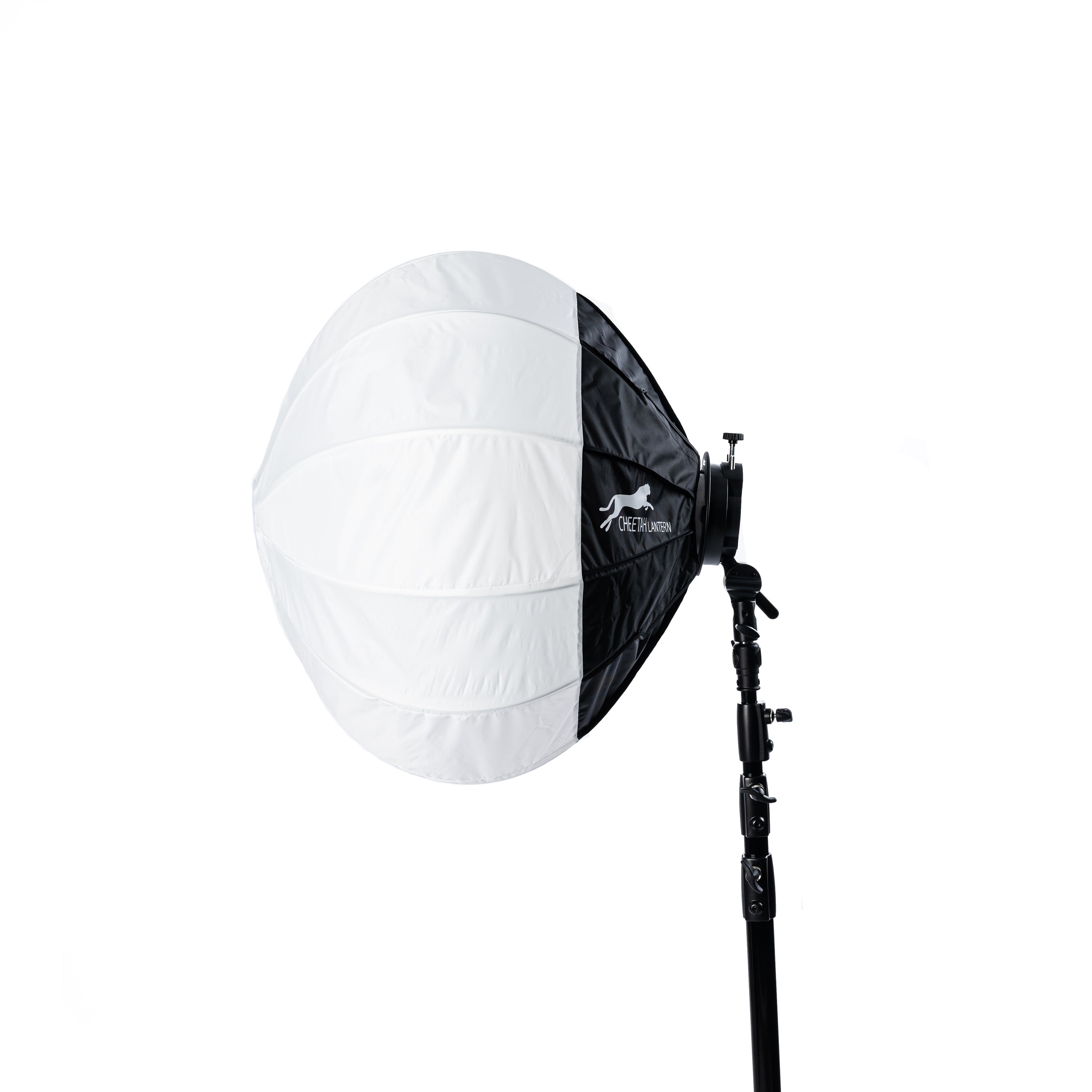 Cheetah Stand Omni Directional Lantern Softbox - Professional Photography Lighting Diffuser for Studio, Portrait & Product Shoots