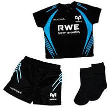 Kooga Ospreys Infant Home Supporters Kit 2011/12 - Perfect for Rugby Fans & Baby's First Sports Outfit