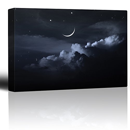 Crescent Moon and Stars