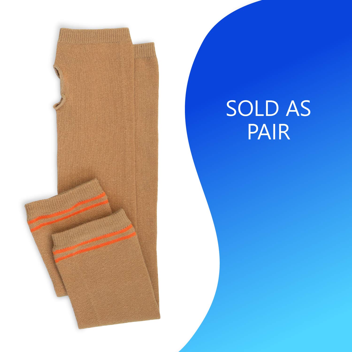 NYOrtho Geri-Sleeves Arm Skin Protectors - Washable Pair for Elderly Skin Protection | Prevents Tears & Abrasions | Ideal for Seniors with Thin, Fragile Skin During Daily Activities & Sleep