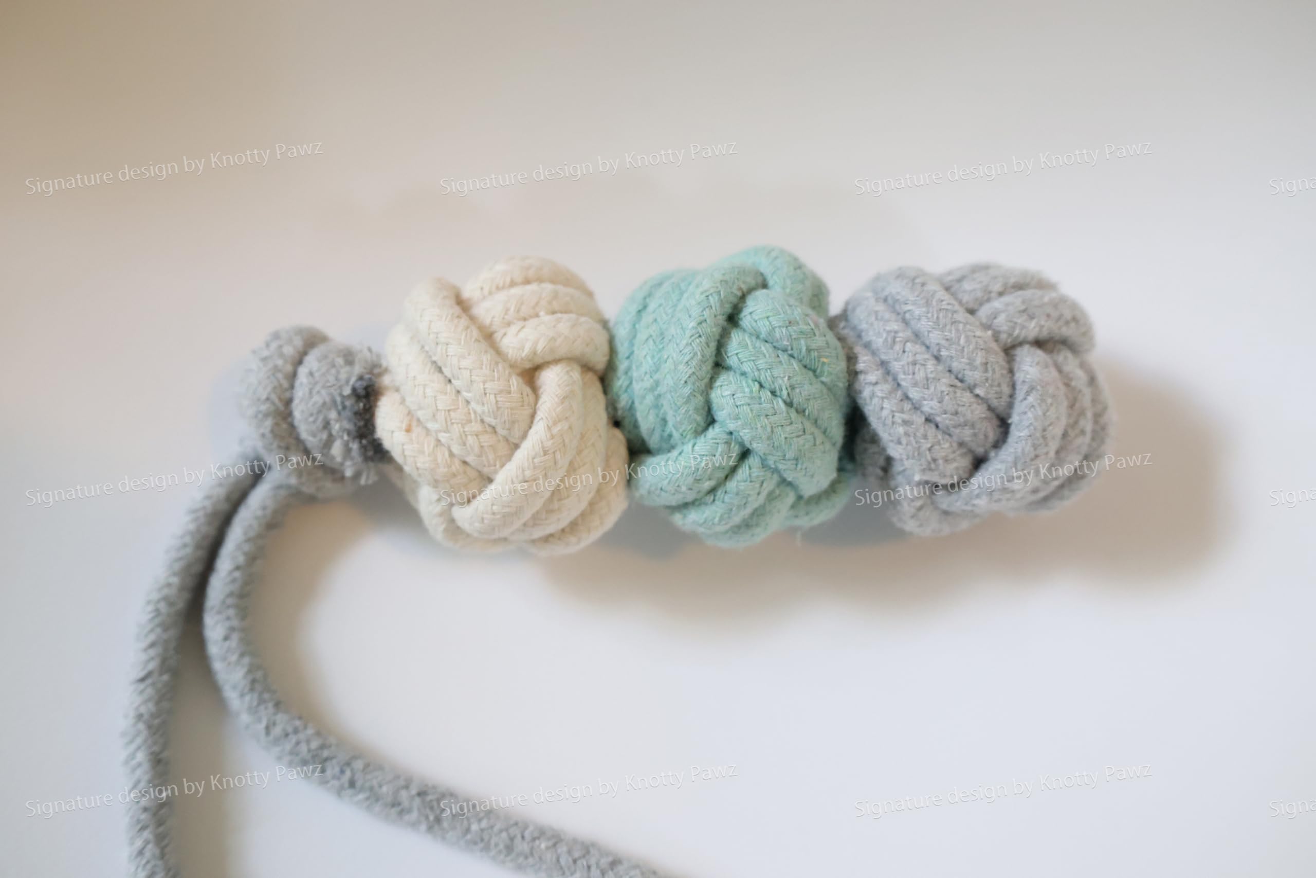 **Mint Ice Cream Rope Balls Puppy Tug Toy – Handmade Dog Chew Toys for Small Dogs, Durable Tug-of-War Rope Ball – Perfect Puppy Gift & Eco-Friendly Pet Toy – Great for Playtime, Training & Bonding**