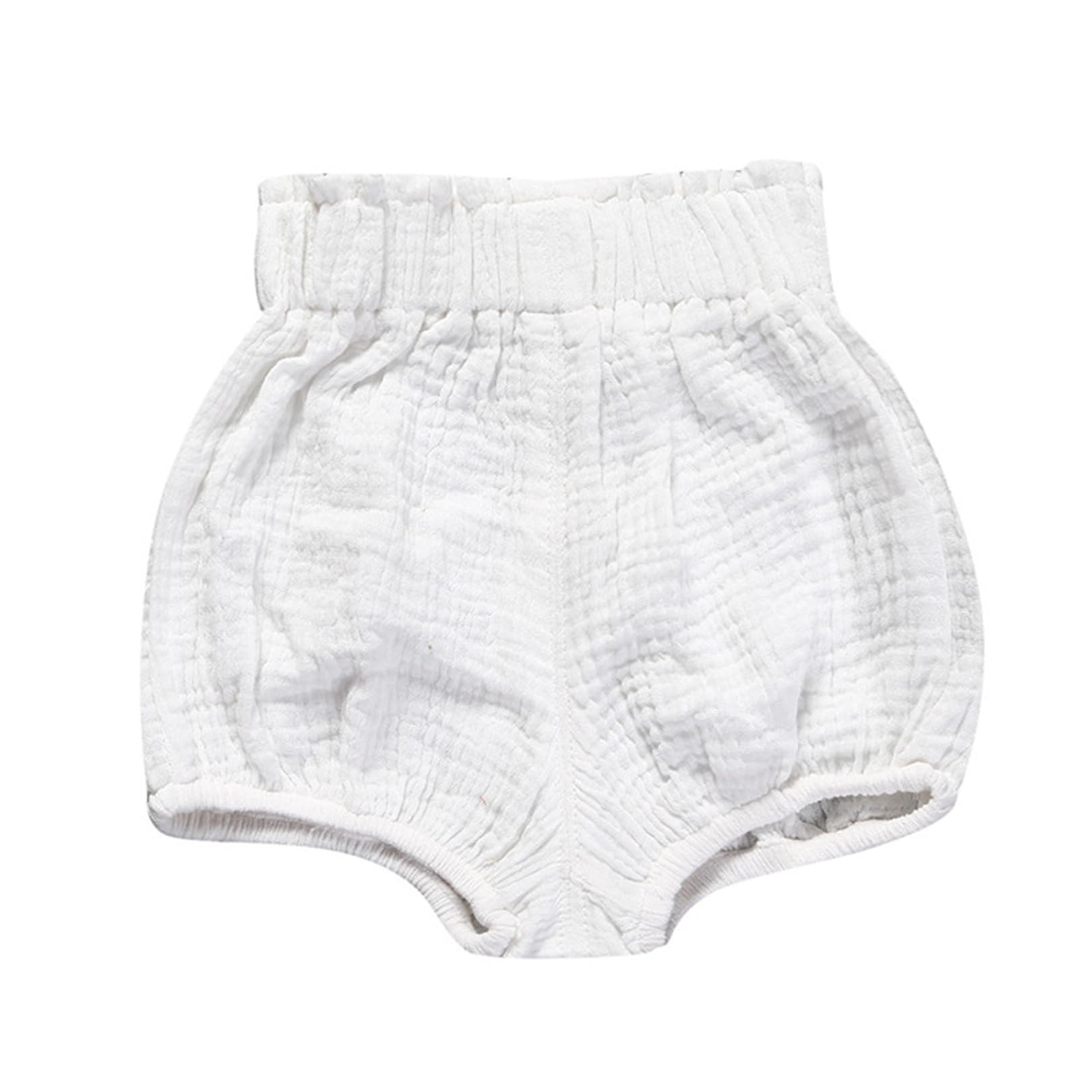 3PC Baby Shorts Set - Cotton Linen Bloomers for Girls & Boys - Playtime & Summer Outfits
