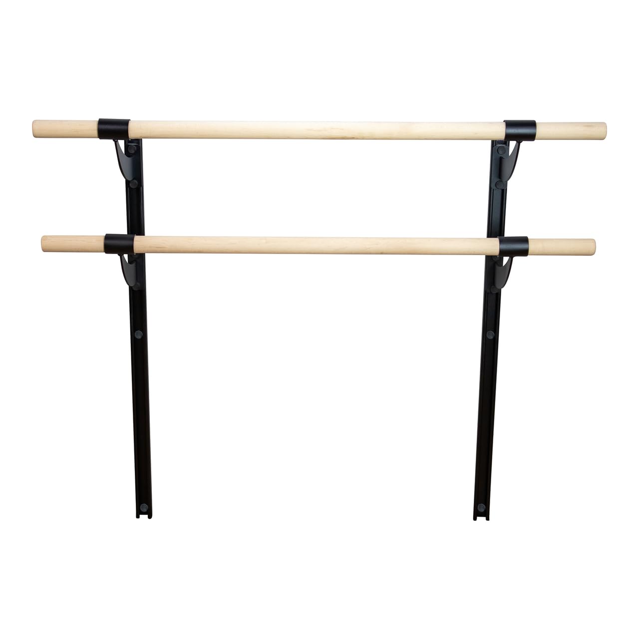 VITA Wall-Mounted Adjustable Ballet Barre - Solid Wood Dance Bar for Home, Studio & Gym - USA Made Exercise Equipment for Kids & Adults - Perfect for Ballet, Fitness, Pilates & Stretching Workouts