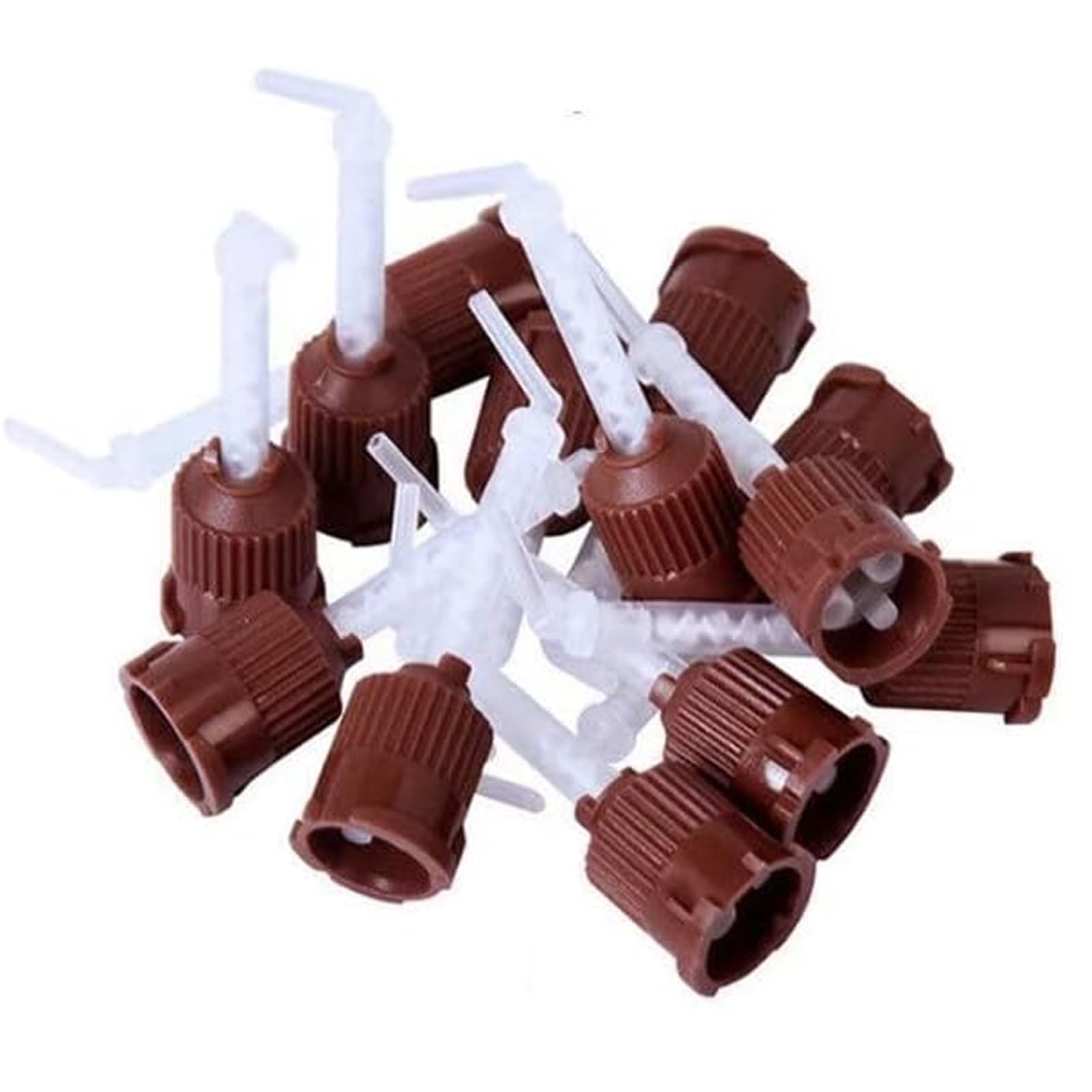 100 PCS 1mm (1:1) Mixing Tips - Safe & Non-toxic Dental Impression Material Applicators for Precise Dental Work | Ideal for Dentists, Orthodontists & Dental Labs