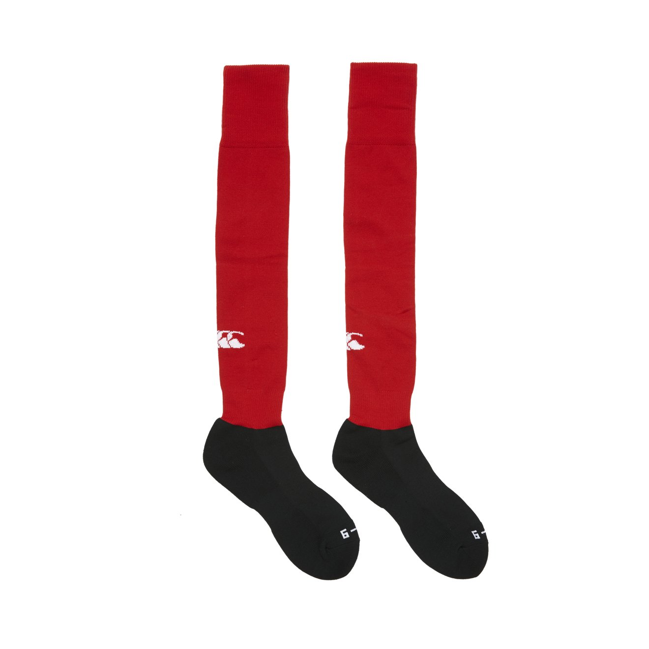 Plain Red Playing Socks - Comfortable Cotton Crew Socks for Sports, Gifts & Casual Wear