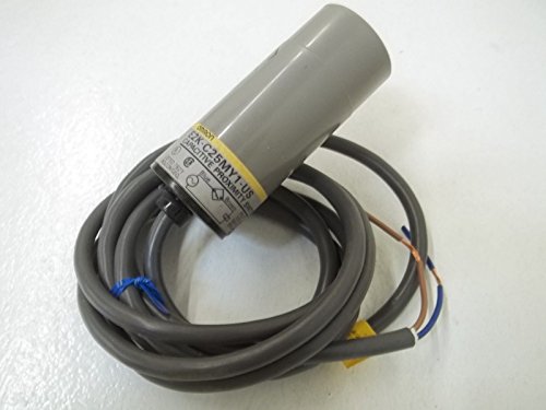 Omron E2K-C25MY1-US 2-Wire AC Capacitive Proximity Sensor Switch (3-25mm Detection Range) - Ideal for Industrial Automation, Packaging Machinery & Conveyor Systems