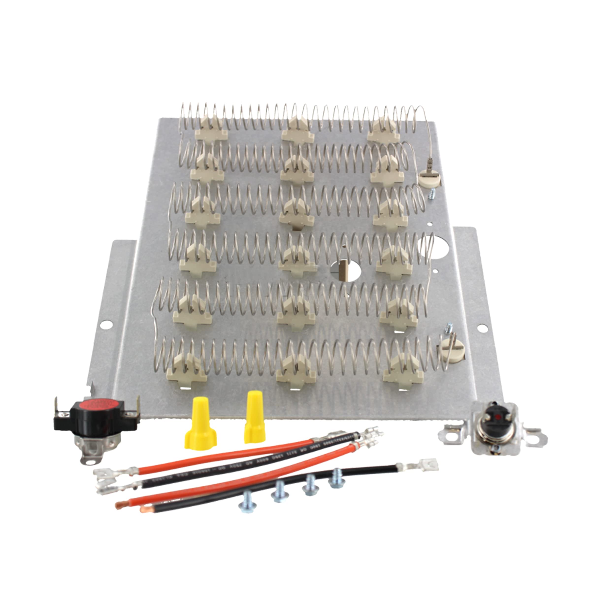 ALLIANCE LAUNDRY SYSTEMS 61928 Heater Element Kit With Thermostats - Replacement Part for Commercial Washers & Dryers | Perfect for Laundromats, Hotels & Multi-Housing Facilities
