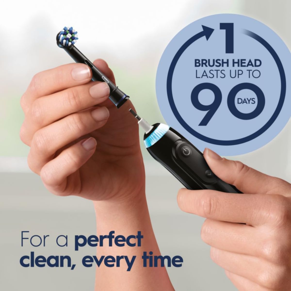 Oral-B Pro 5000 SmartSeries Electric Toothbrush with Bluetooth - Rechargeable Black Toothbrush for Adults | Smart Tracking & Pressure Sensor | Perfect for Travel & Daily Oral Care