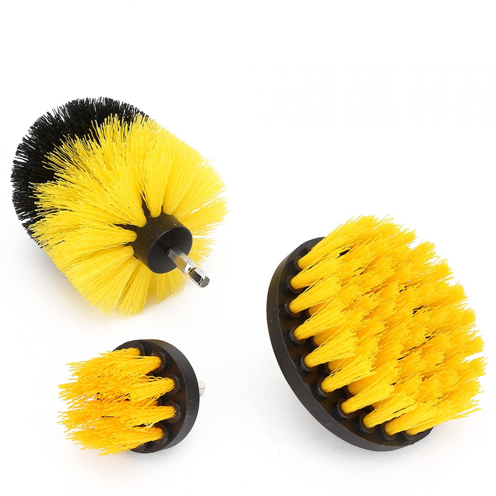 Kadimendium 3-Piece Drill Cleaning Brush Kit - Power Scrubber Bits for Tile, Grout & All-Purpose Cleaning (2