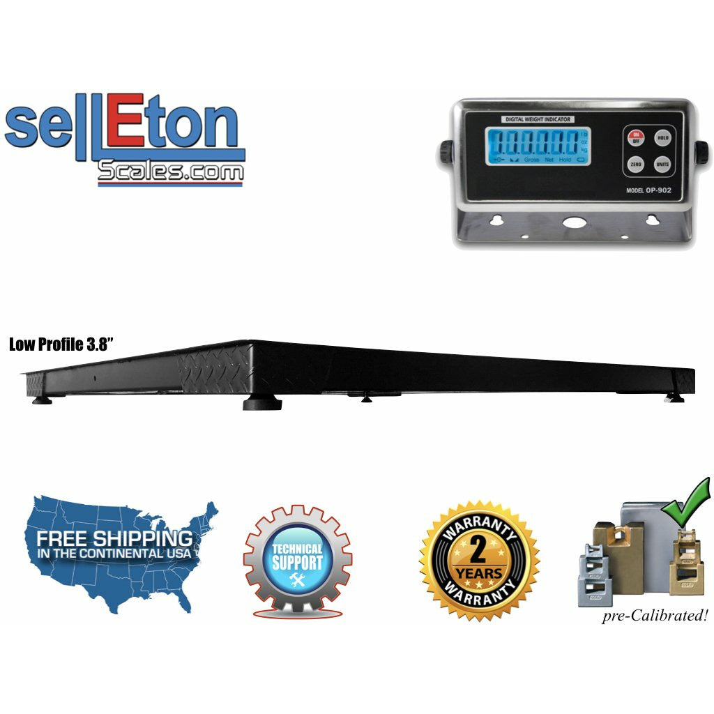 Heavy Duty Industrial Floor Scale 7' x 7' (84