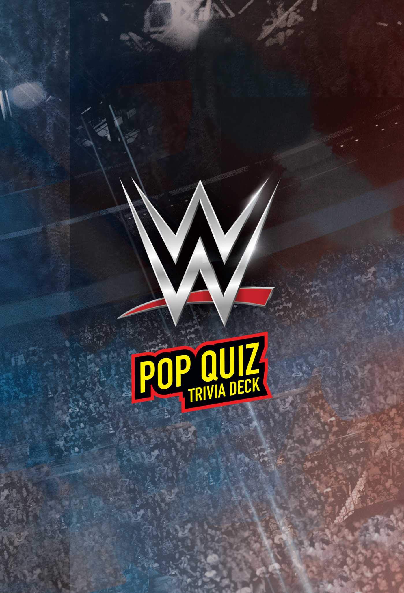 WWE Pop Quiz Trivia Card Game - 100+ Questions About WWE Superstars & History | Perfect for Parties, Game Nights & WWE Fans Gift