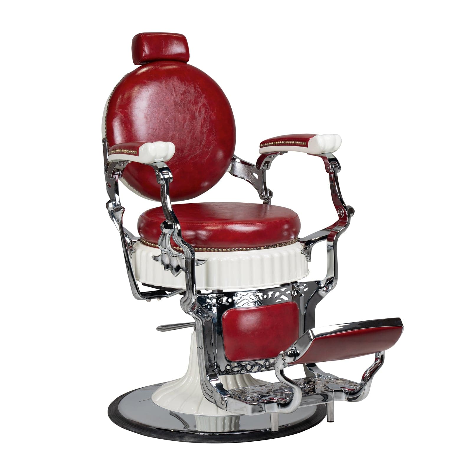 Franklin Barber Chair - Professional Salon Styling Chair for Haircuts & Shaves | Perfect for Barbershops & Home Grooming