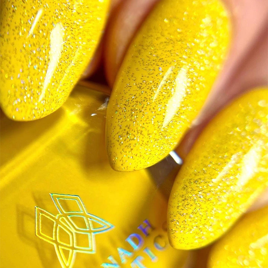 Lemonade Stand Nail Polish - Long Lasting Vegan Nail Lacquer for Summer - Perfect for Beach Vacations, Pool Parties & Summer Nail Art