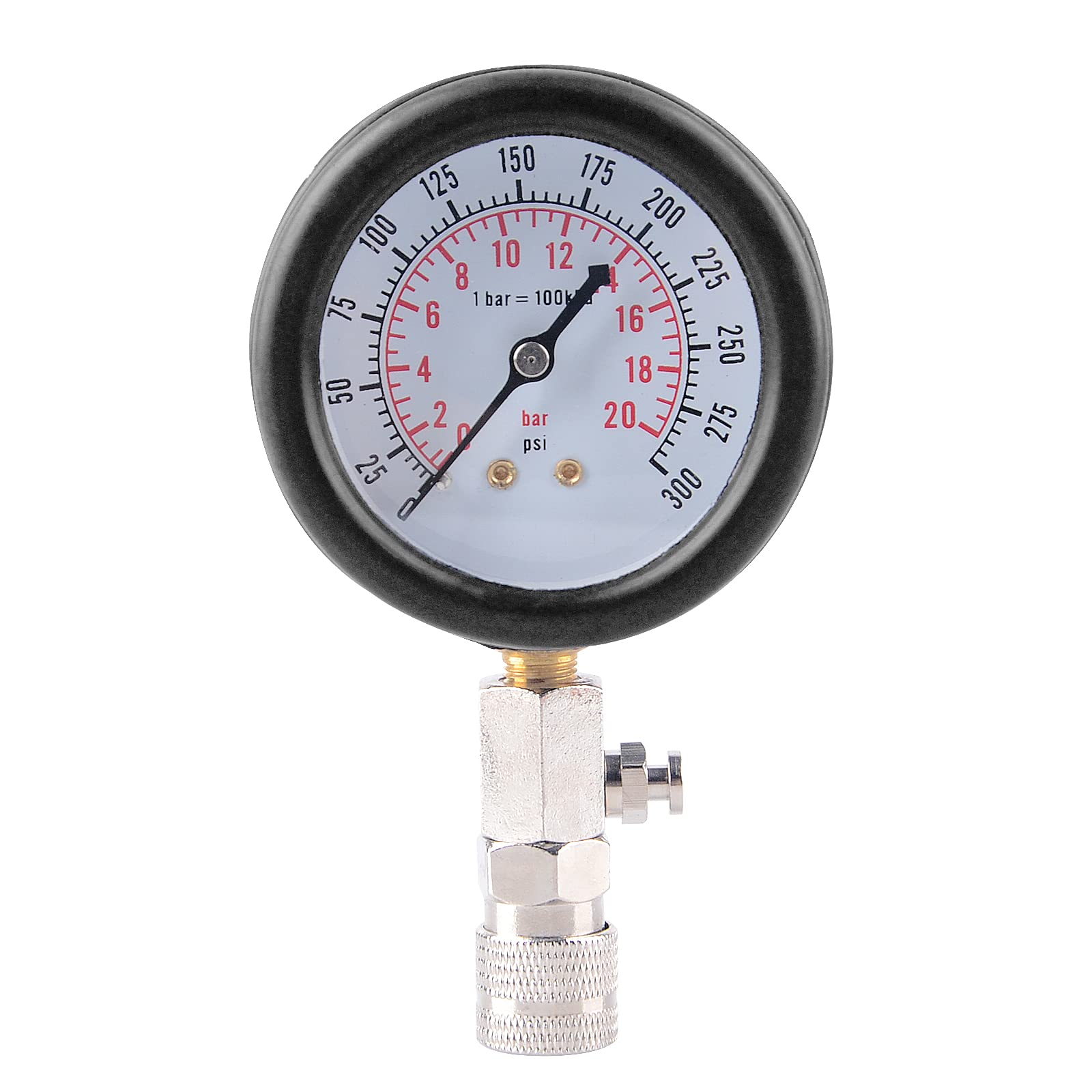 Professional Gasoline Engine Compression Tester Kit - Automotive & Motorcycle Diagnostic Tool for Cars, Trucks, Bikes - Perfect for Mechanics, DIY Enthusiasts, and Vehicle Maintenance