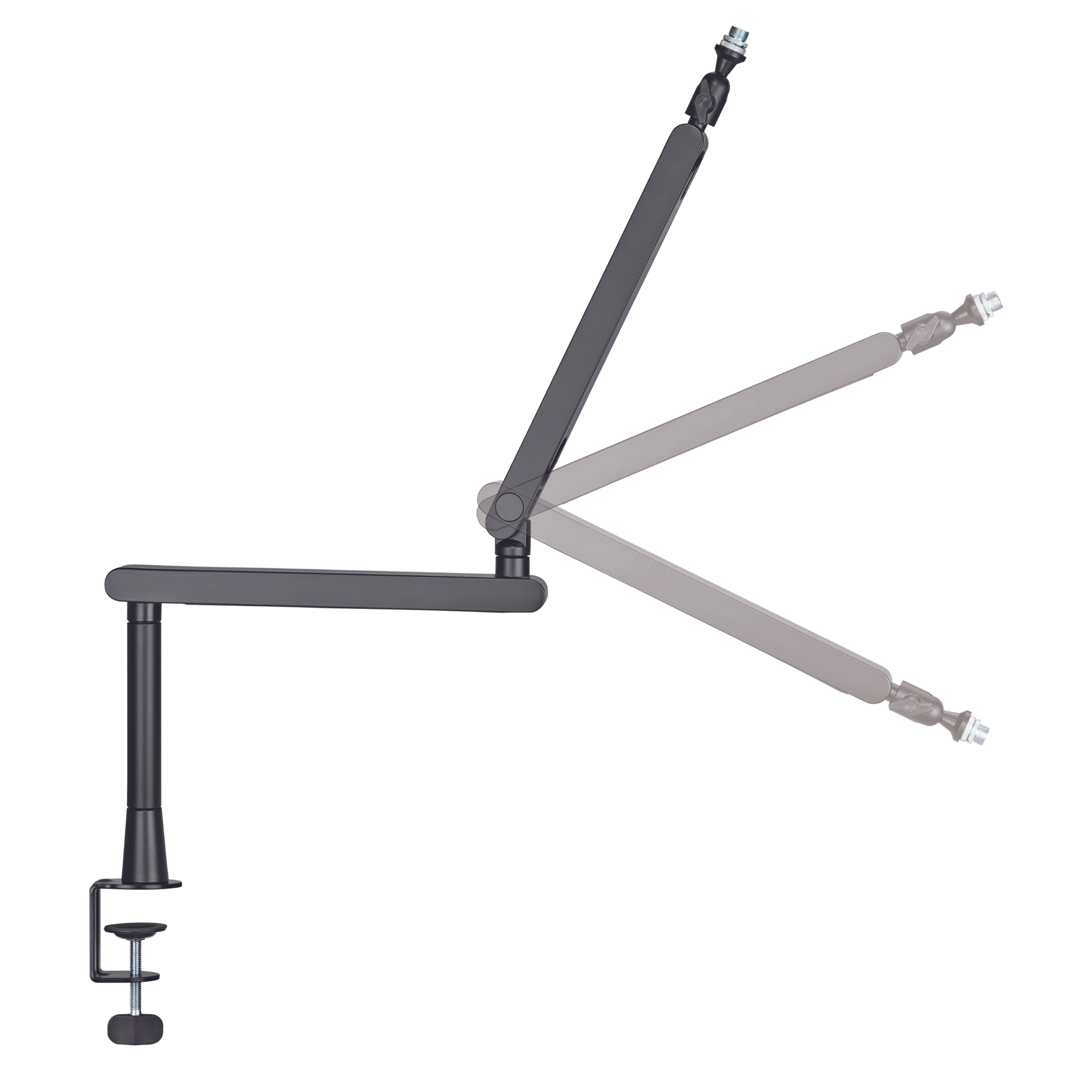 Glide Low Profile Microphone Arm - Adjustable Studio Boom Stand for Podcasting, Streaming & Voice Recording | Perfect for Home Studios & Content Creators