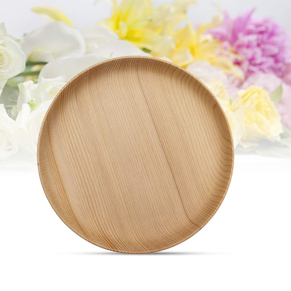 Premium 10-Inch Round Dinner Plates Set of 6 - Porcelain Dinnerware for Everyday Use & Entertaining - Microwave & Dishwasher Safe Serving Platters for Home, Restaurant & Party Use