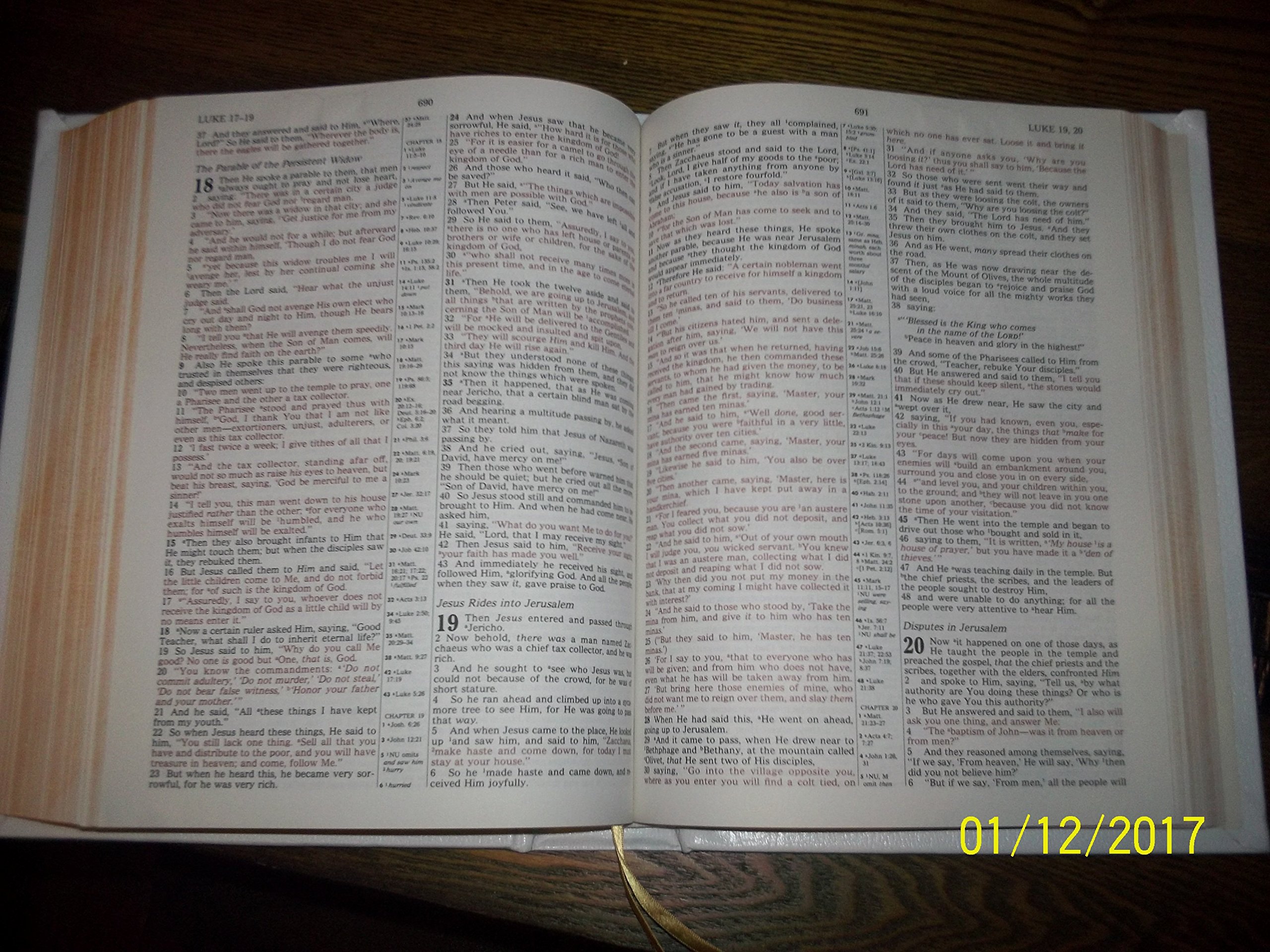 Precious Moments Holy Bible - NKJV New King James Version Red Letter Edition - Family Reference Bible for Daily Devotion & Christian Study