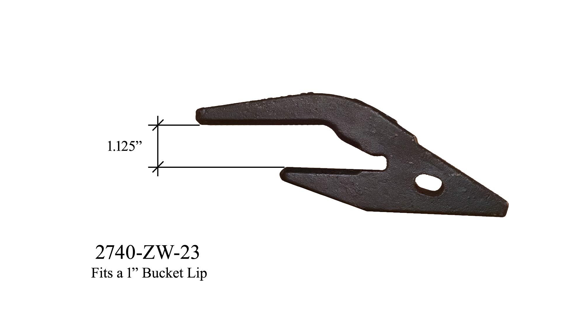 Excavator/Backhoe Bucket Weld-On Shanks, Teeth & Pins - Compatible with 1