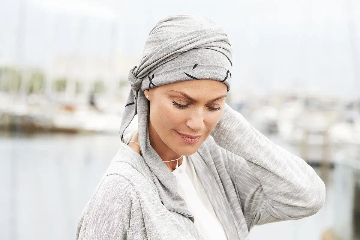 Stylish Reversible Bamboo Head Scarf - Soft & Breathable Hair Wrap for Women - Perfect for Yoga, Beach, Travel & Everyday Fashion Accessory