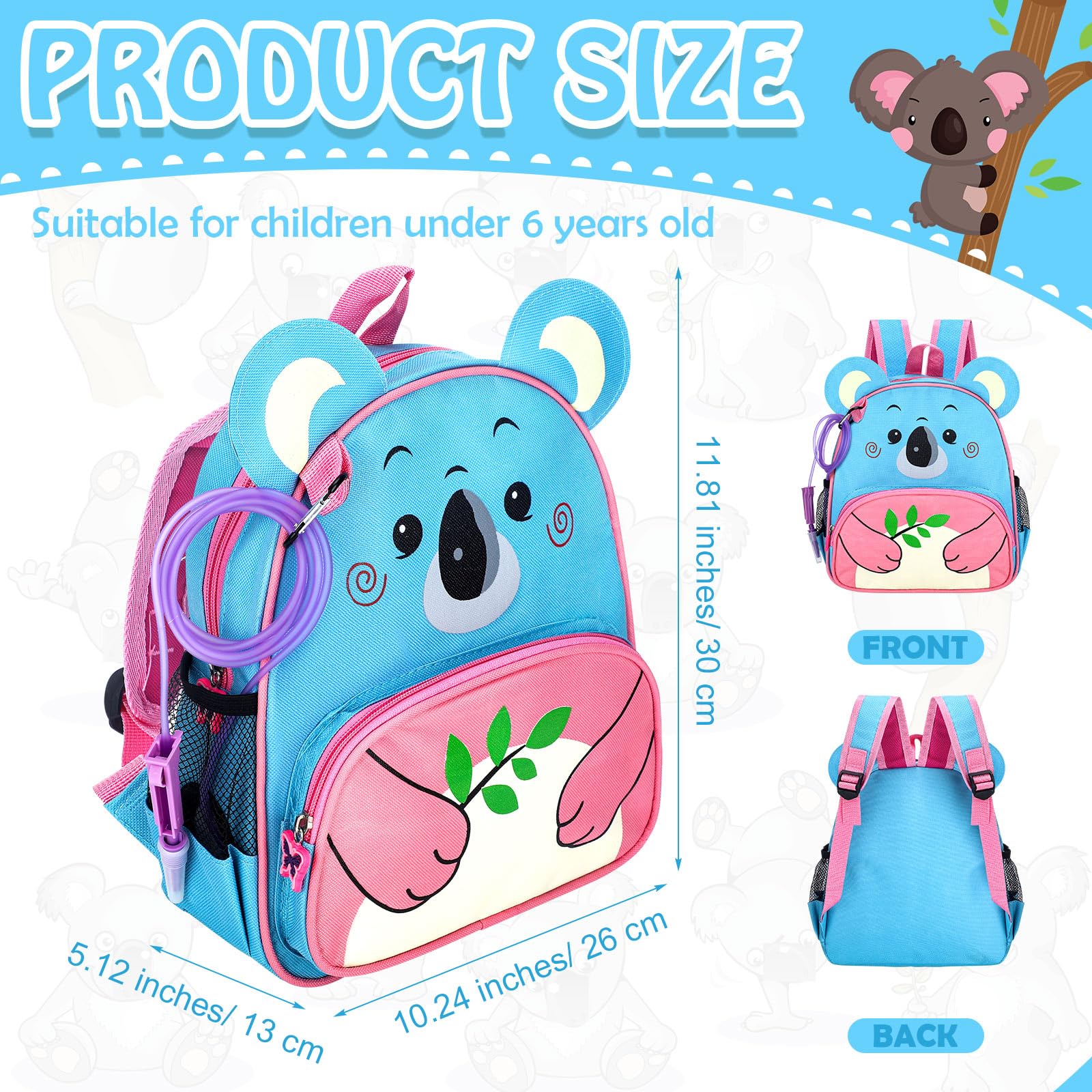 G Tube Backpack for Enteral Feeding Pump - Koala Bag for Active Lifestyles