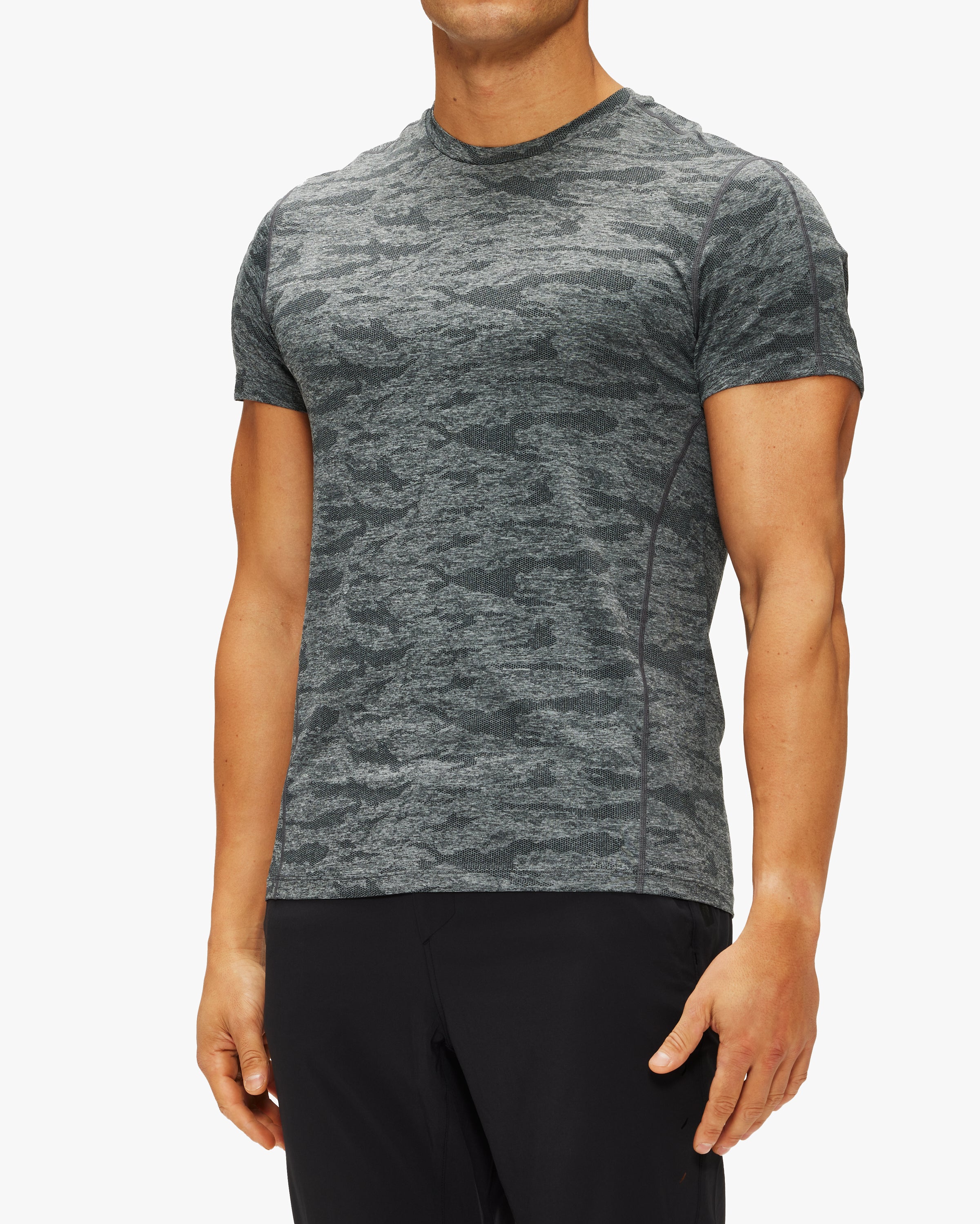 Ten Thousand The CO2 Camo Shirt - Men's Performance Training & Workout T-Shirt - Gym, Running, Outdoor Activities