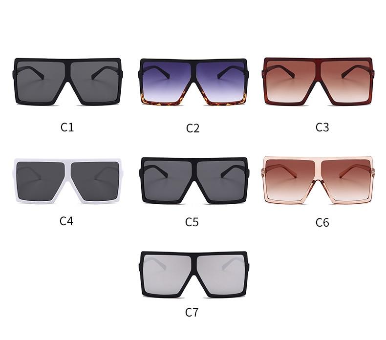 Stylish Oversized Sunglasses for Women - UV Protection & Fashionable Shades - Perfect for Beach, Driving & Outdoor Activities