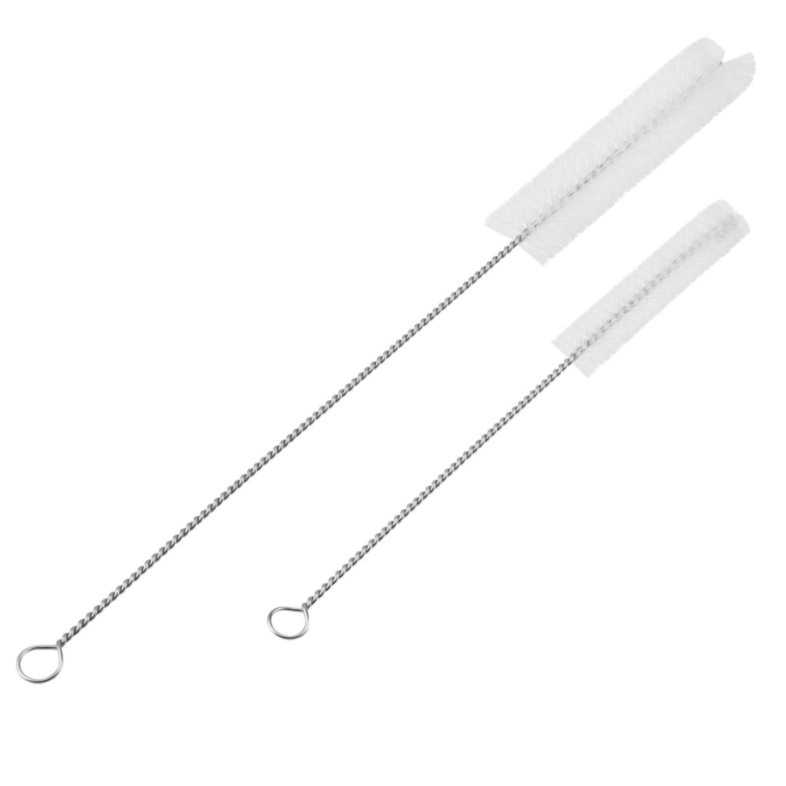 2Pcs Stainless Steel Aquarium Tube Brush - Clean Fish Tank Pump & Pipes for Easy Maintenance
