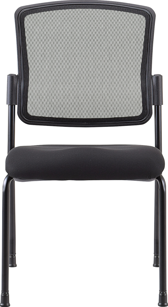 Eurotech Dakota 2 Mesh Office Chair Without Arms - Black Ergonomic Computer Chair (Model 7014) for Home Office, Gaming & Workspace Comfort