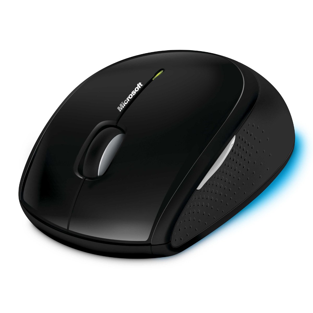 Microsoft Wireless Comfort Desktop 5000 Keyboard and Mouse Set - Ergonomic Wireless Keyboard with Number Pad & Optical Mouse for PC/Laptop - Perfect for Office Work, Gaming & Home Computing