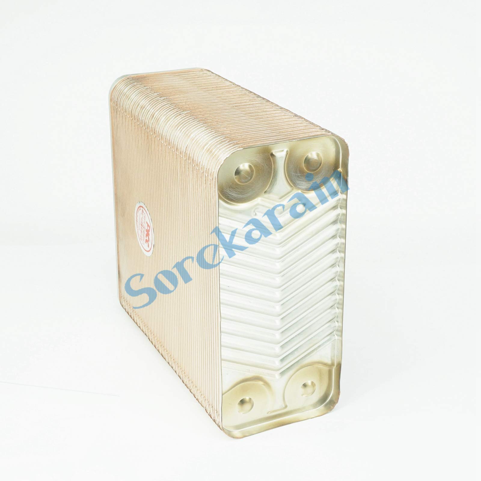 60 Plate Wort Chiller Cooler - SUS 304 Stainless Steel Heat Exchanger for Home Brewing Beer & Wine Making - Perfect for Craft Breweries & DIY Fermentation Projects