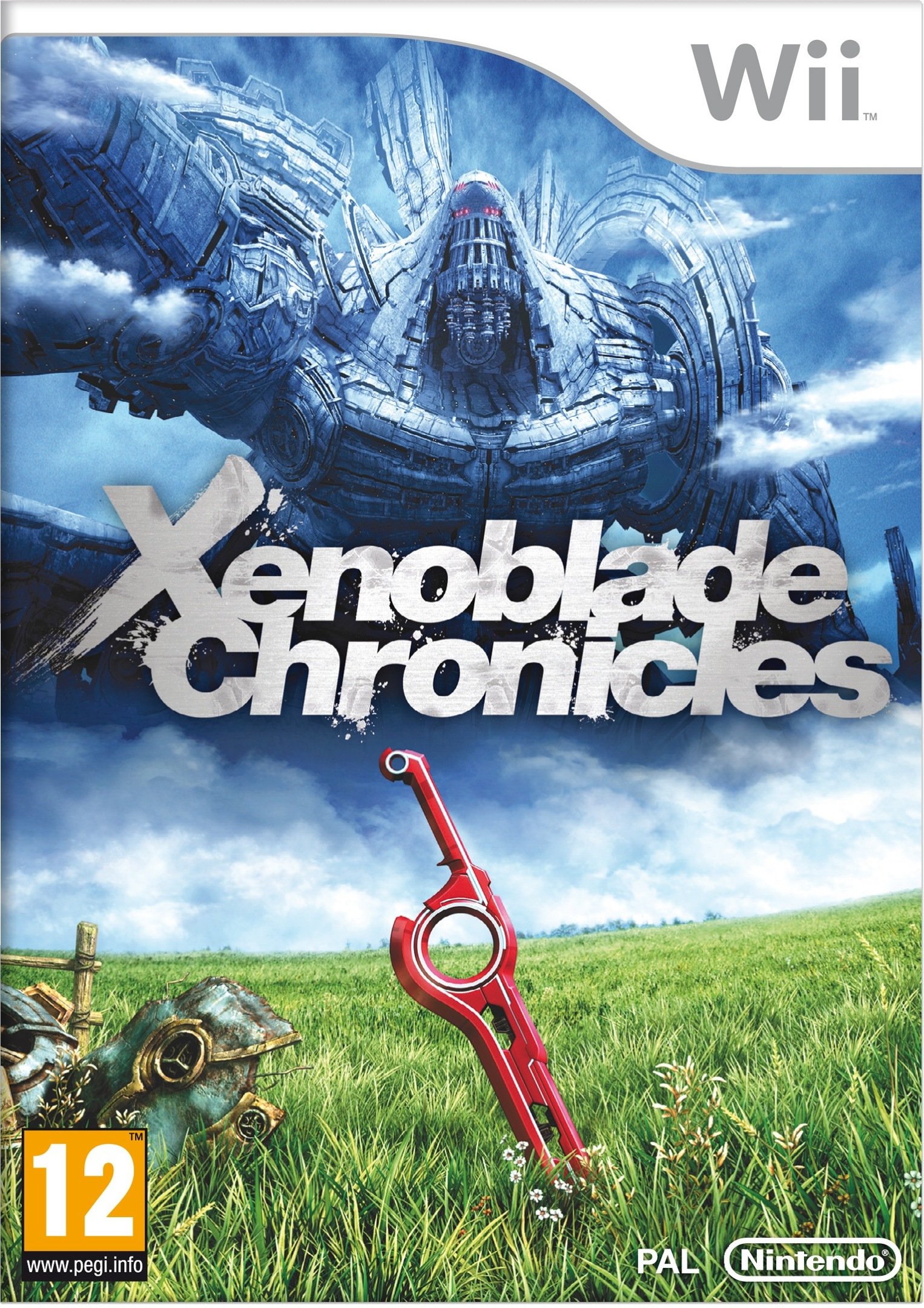 Xenoblade Chronicles for Wii - Epic JRPG Adventure Game | Explore Vast Open Worlds & Engaging Storyline | Perfect for RPG Fans & Wii Gaming Enthusiasts