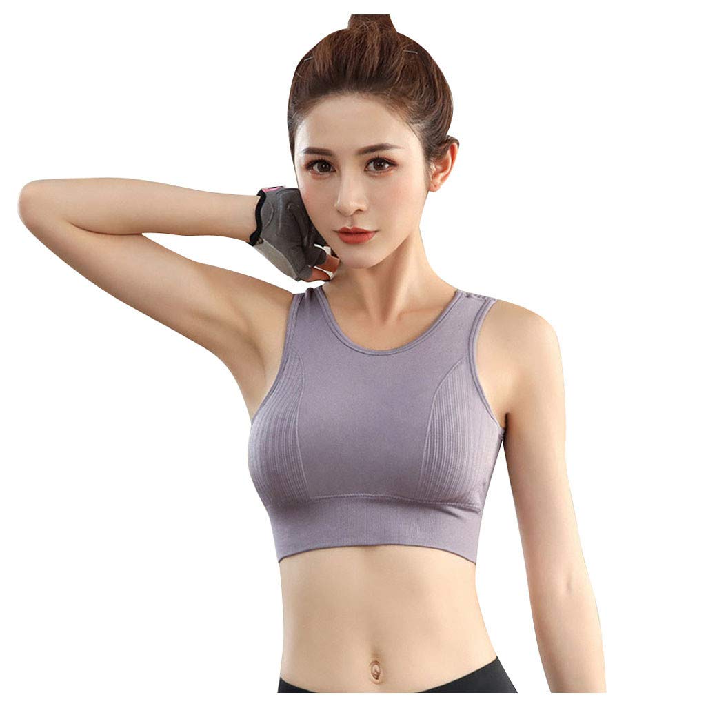 Breathable Women's Workout Tank Top - Yoga, Running & Training Sports Bra with Hollow Design | Perfect for Gym, Yoga & Outdoor Activities