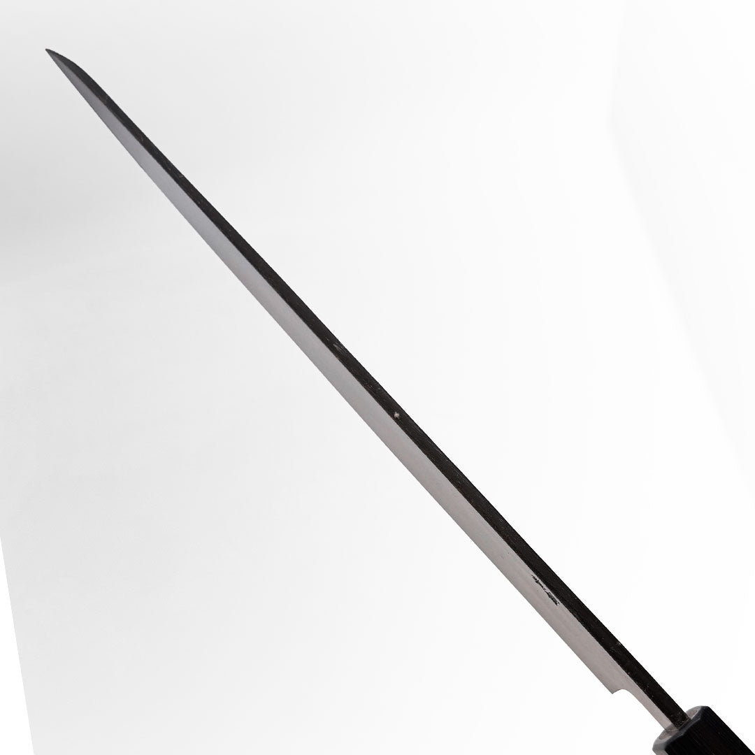 Premium Ishizuchi Blue #2 Kurouchi Yanagiba Sushi Knife 270mm (10.6