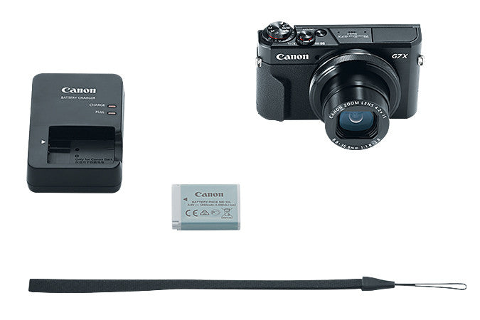 Canon PowerShot G7X Mark II Digital Camera - 20.1MP 4.2x Optical Zoom Vlogging Camera with 4K Video, Flip-Up Touchscreen for YouTube, Travel & Photography