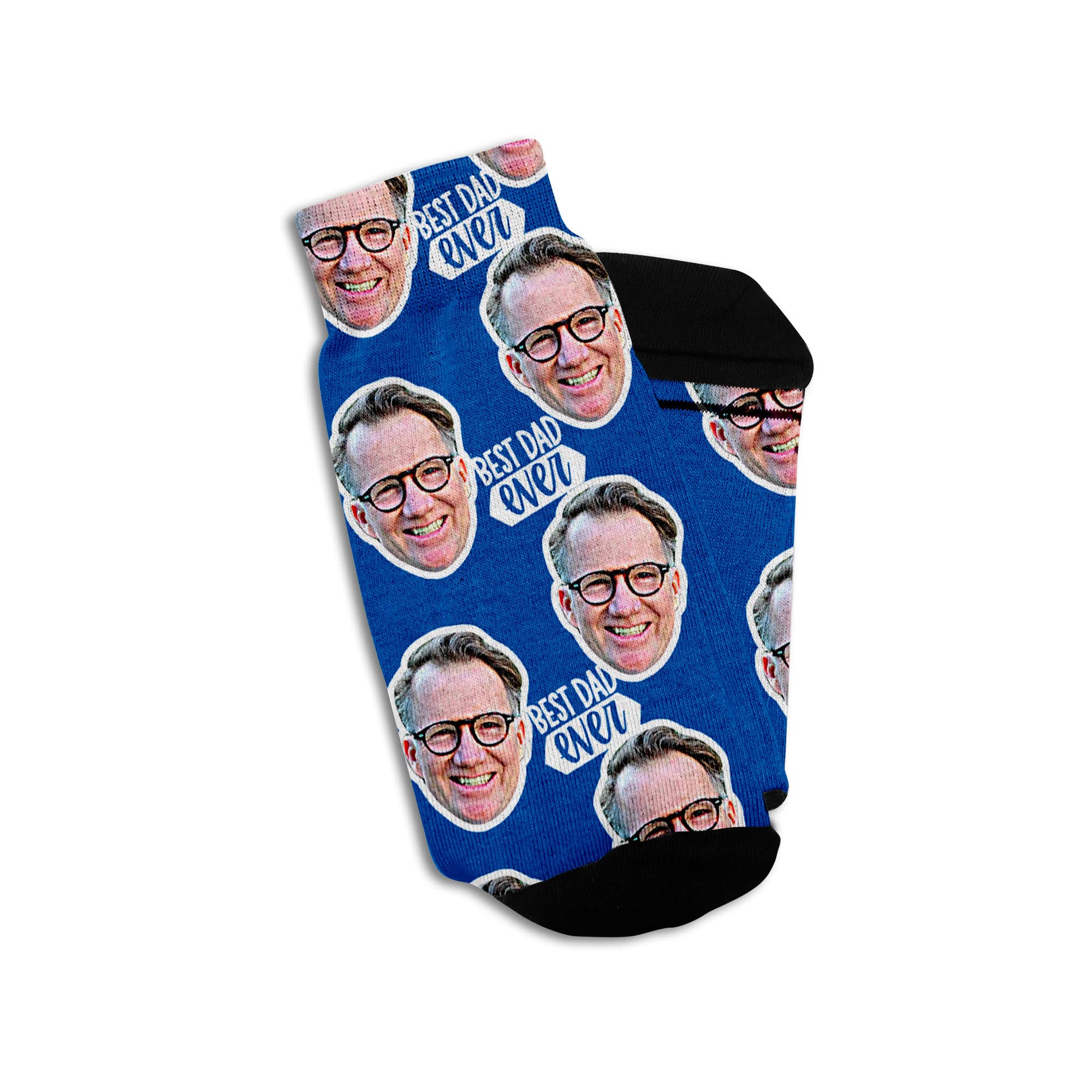 Personalized Face Socks - Custom Photo Socks for Birthdays, Anniversaries & Unique Gifts - Fun Novelty Socks for Couples, Family & Friends