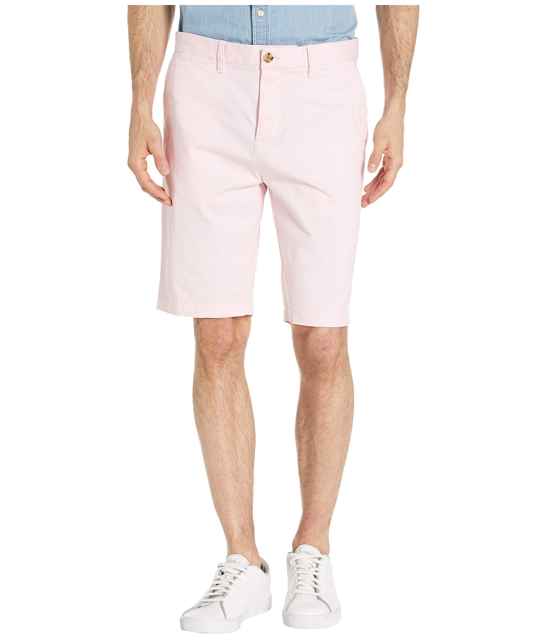 Tommy Hilfiger Men's Adaptive Shorts with Velcro Brand Closure & Magnetic Fly - Comfortable Stretch Pants for Wheelchair Users & Easy Dressing