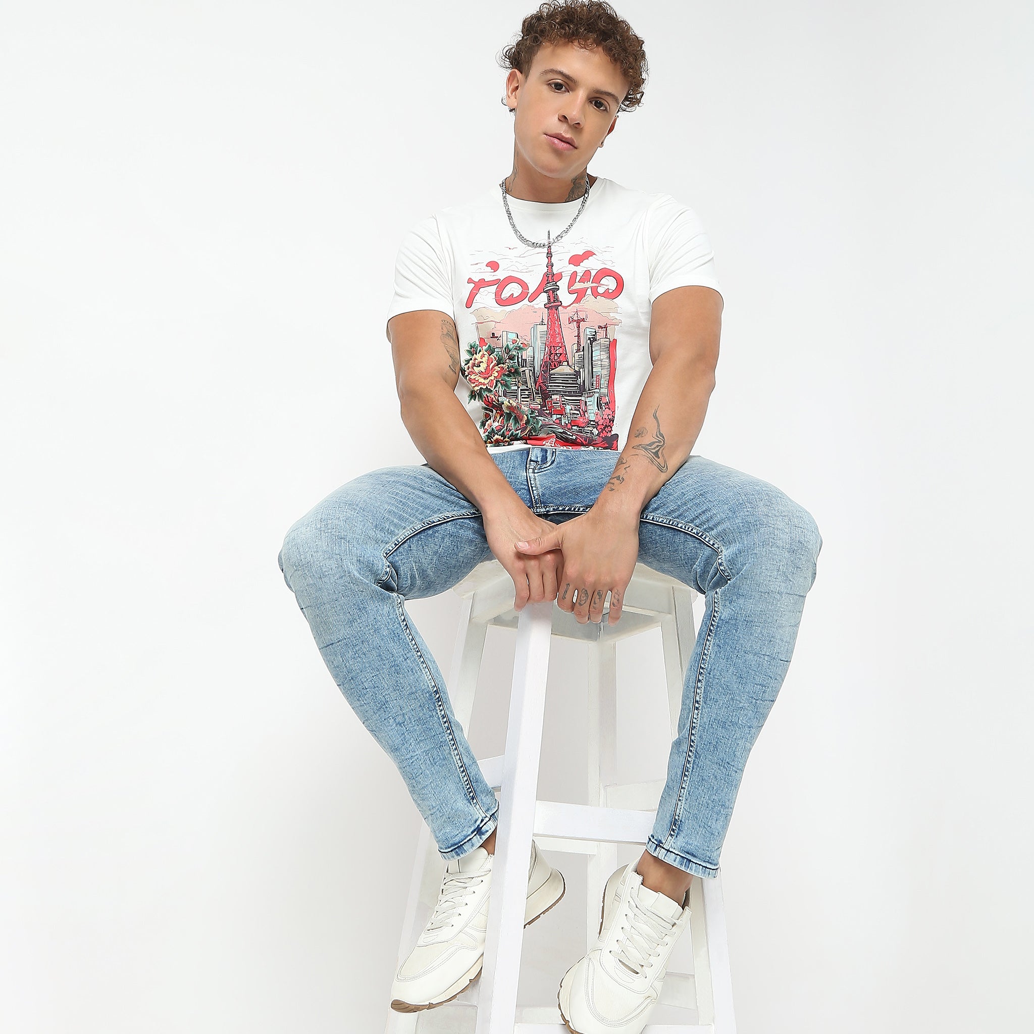 Everyday Large Bold Graphic Tees for Men & Women | 100% Cotton Regular Fit T-Shirts | Comfortable Casual Wear for Outings, Work & Relaxation