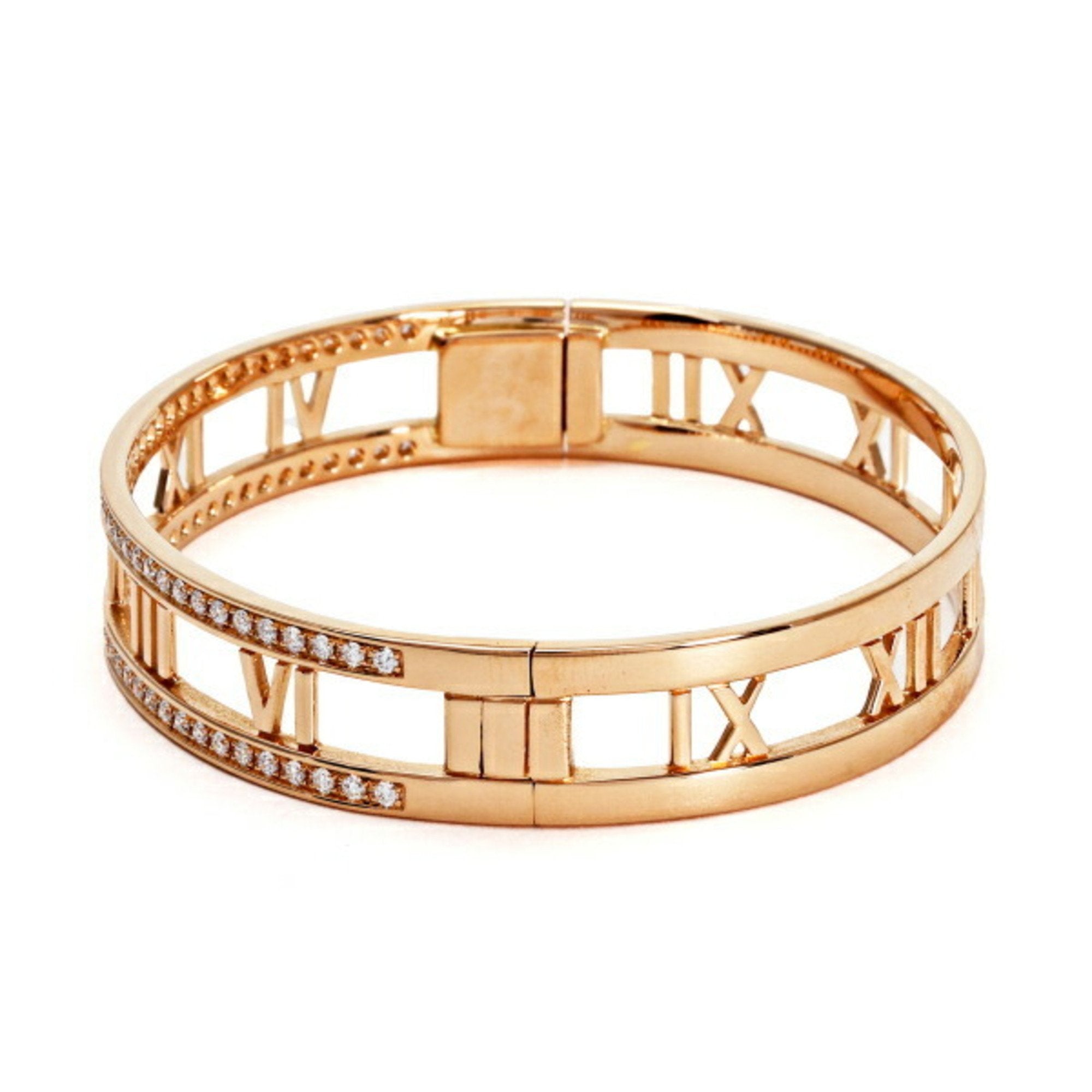 Atlas Roman Numeral Cuff Bracelet for Women - Vintage Style Adjustable Bangle - Perfect for Date Night, Weddings & Special Occasions