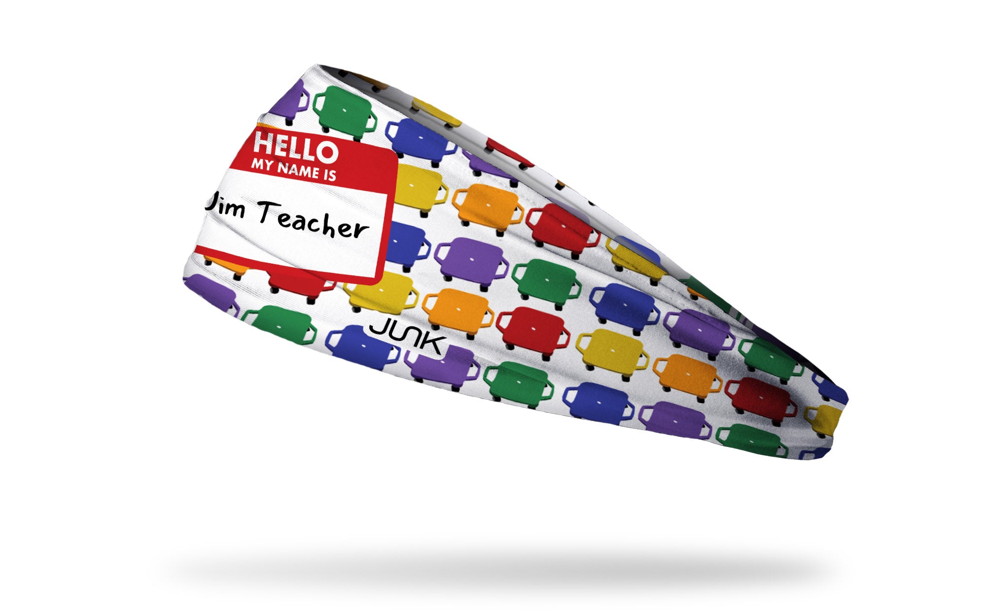 Jim Teacher Big Bang Lite Headband - Soft & Comfortable Hairband for Women & Men - Perfect for Workouts, Running, Yoga, and Everyday Use
