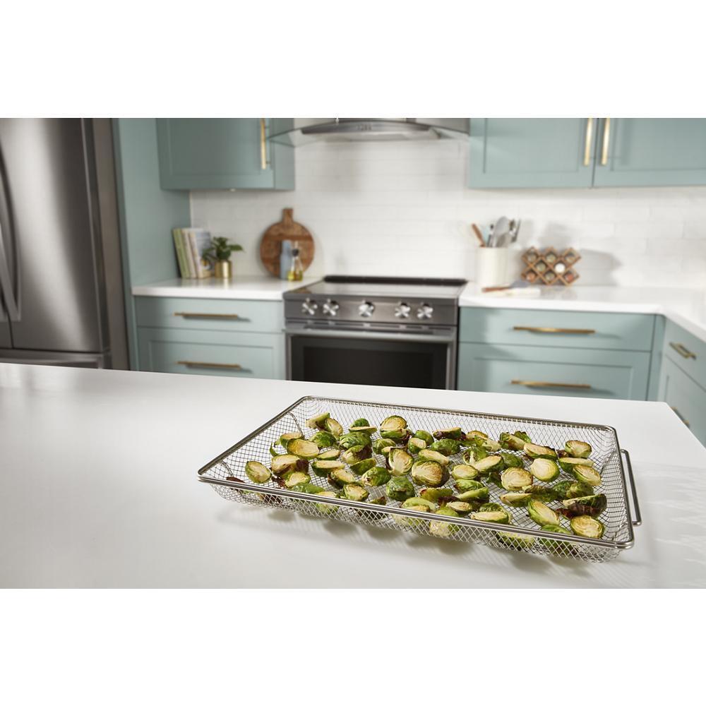 Amana W11548747 Oven Air Fryer Basket - Stainless Steel Replacement Part for Baking & Roasting | Perfect for Crispy Fries, Chicken Wings & Healthy Meals
