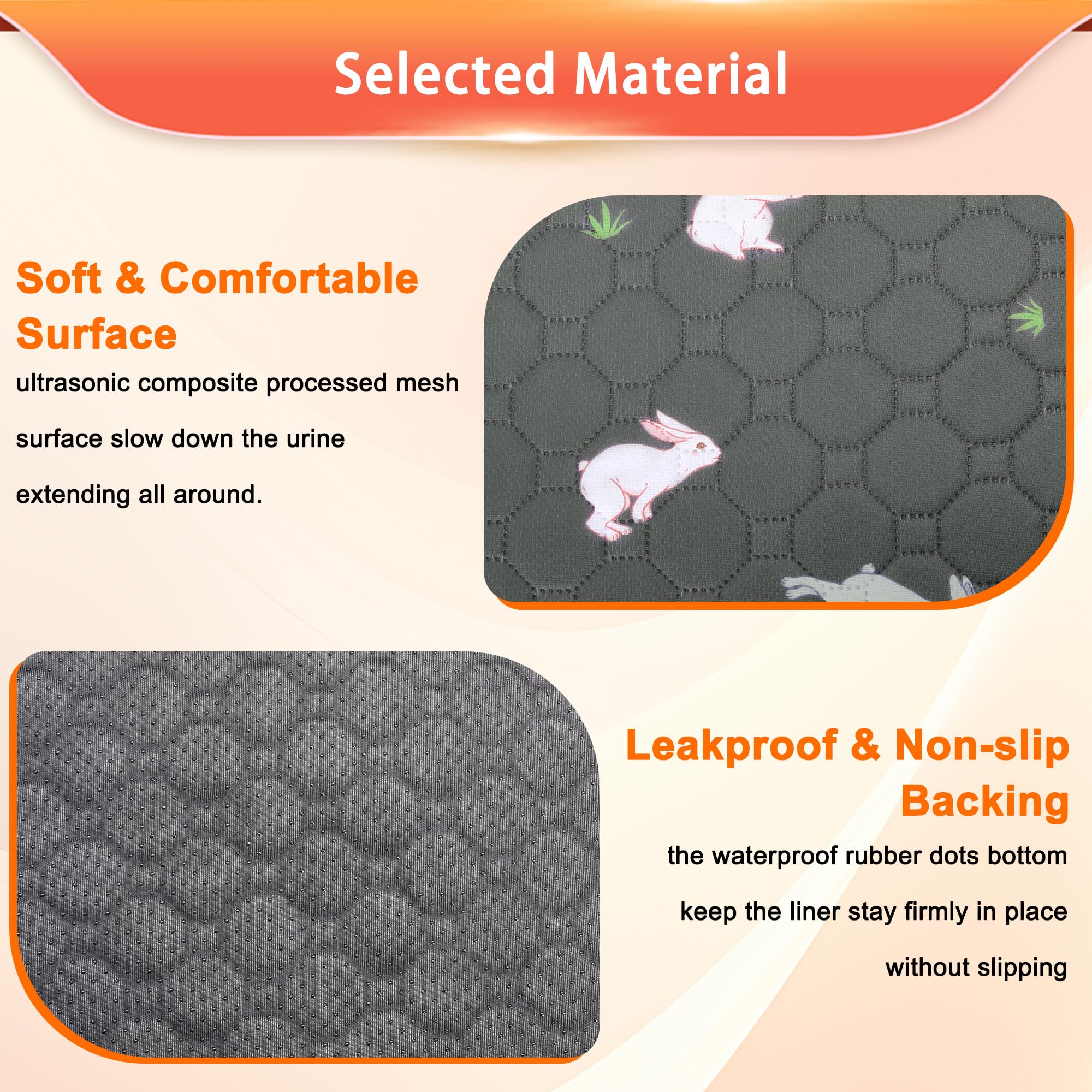 Premium Loft Guinea Pig Cage Set with Waterproof Tarp, Soft Bedding & Washable Pee Pads - Complete Habitat Solution for Small Pets - Perfect for Indoor Playpens, Rabbit Hutches & Hamster Homes